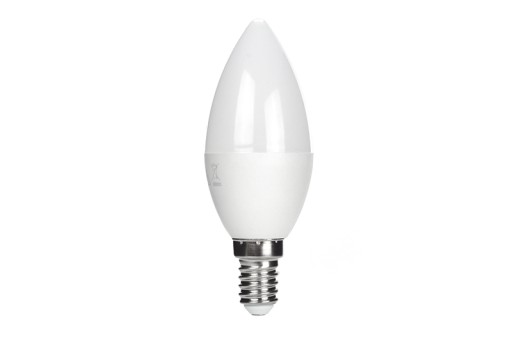 4x LED ŽIAROVKA ÚSPORA E14 OBRAZOVKA 8W 640lm 3000K TEPLÁ BIELA FARBA