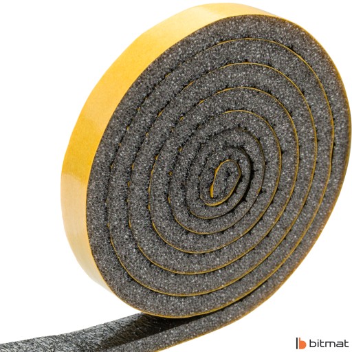 Tesnenie penovej pásky proti hluku a chladu 5x10x1000mm