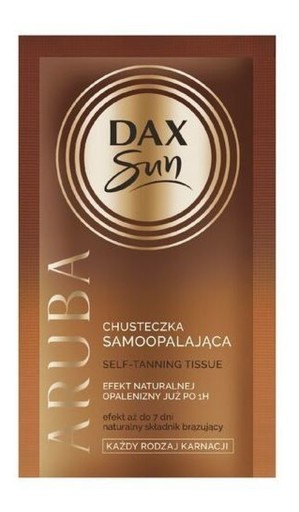 Dax Sun Samoopaľovací obrúsok (1) Aruba 6 g