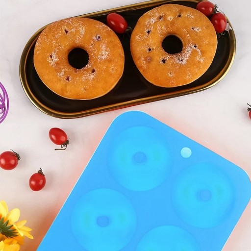 SILIKÓNOVÁ MOLKA NA DONUTY, PNEUMATIKY, FORMULÁR NA DONUTY, DONUTY, MUBBLE 6