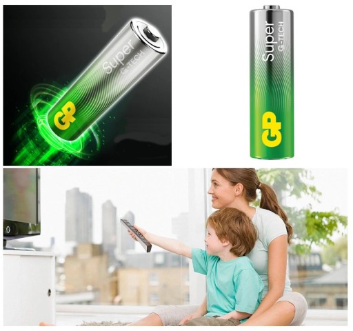 GP Super Alkaline AA Alkalické batérie LR6 10 ks