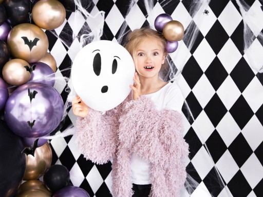Závesná dekorácia Black Bats 1,5 m Halloween