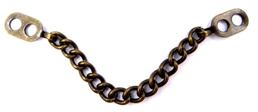 Kovový vešiak na šitie 6cm OLD GOLD 1ks 3000