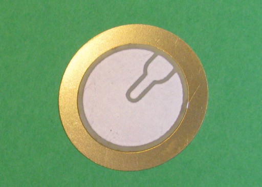 Piezo vložka reproduktora 27mm 4 ks