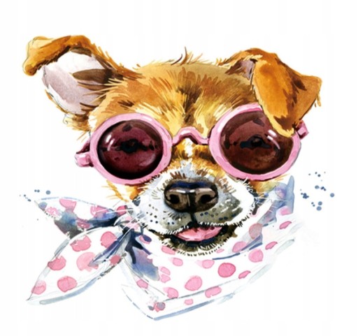 SADA DIAMANTOVÝCH VÝŠIVOK 5D Diamond Painting DOG Diamond Scrapbook