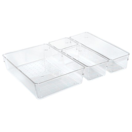 ORGANIZÉR kontajner, boxy na kozmetiku, šperky, štetce, do zásuvky skrinky
