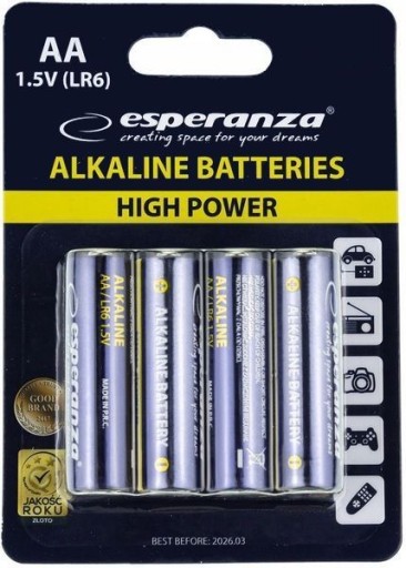 ALKALICKÉ BATÉRIE LR6 AA x8 1,5V 8 ks BLISTER
