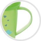 Nevylievateľná šálka s rúčkami + tvrdý výtok, 250 ml