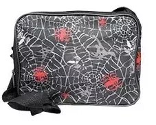 Pánska messenger taška Loren H02-600D s potlačou pavučiny