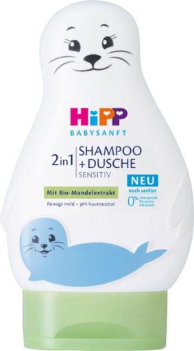 HiPP Foczka mandľový šampón a umývací gél