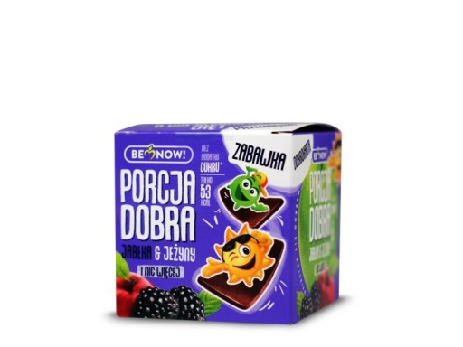 Porcia Dobrá jablkovo-černicová kocka s prekvapením