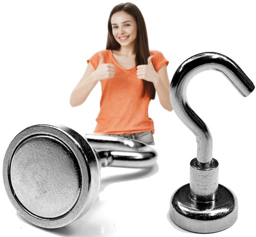 MAGNETOVÝ DRŽIAK HÁČKU NEODYMOVÝ UCHOVÁVAČ E16 5,5kg
