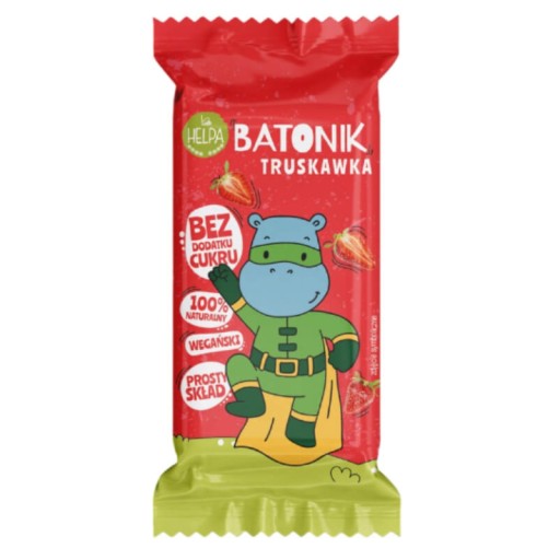 Detská tyčinka JAHODA Helpa 20g, bez pridaného cukru, prírodná
