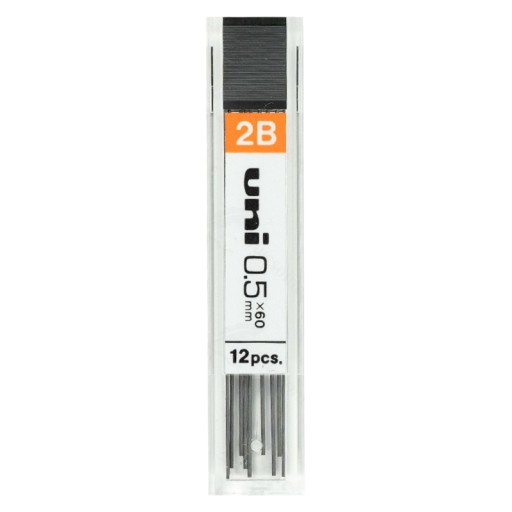 UNI grafity 0,5 mm - 2B