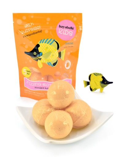 BAYABELLE mango Bomby do kúpeľa s hračkou