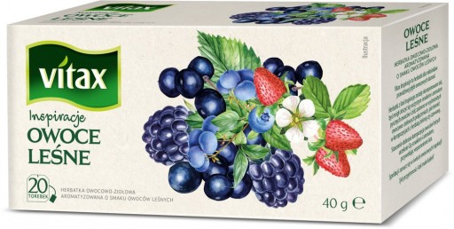Vitax Inspirations čaj z lesného ovocia 40 kusov