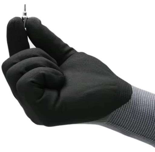 PRACOVNÉ RUKAVICE SILNÉ NITRILOVÉ POVRCOVANÉ NITRILOVOU PENOU SUPERTECH FIX