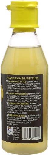 Citrónový balzamikový krém z Grécka, Krém na báze balzamikového octu 250 ml