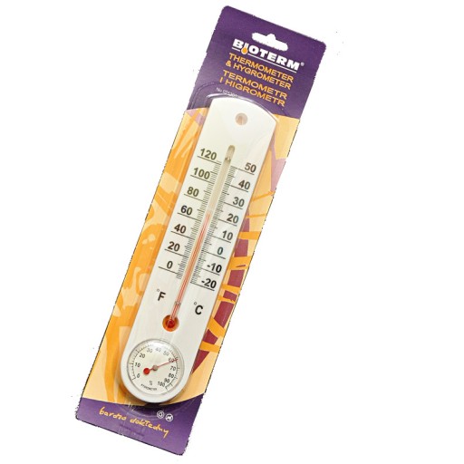 TEPLOMER S vlhkomerom 25cm 0253 -20 +50 stupňov C