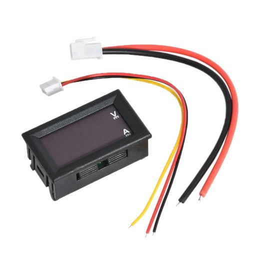 Voltmeter Doska ampérmetra 10A 0-100V