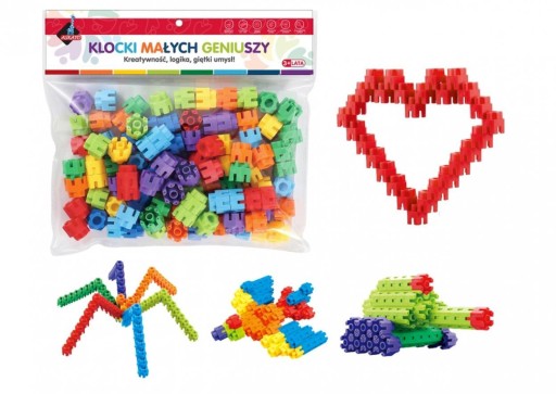 BLOKY - PUZZZLE 100 ELEMENTS, ASKATO