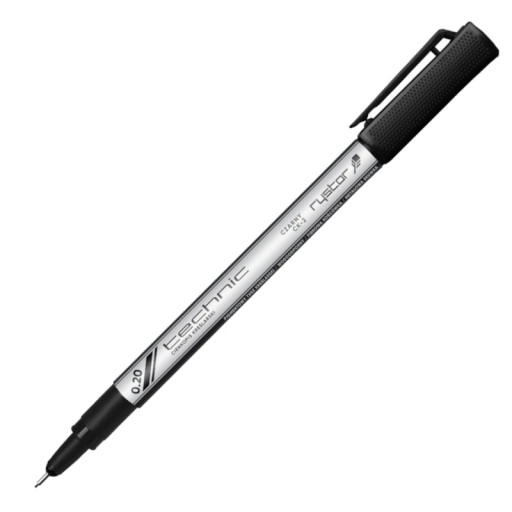 RYSTOR jemná vložka 0,2 mm - čierna