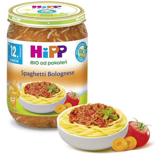 HiPP Špagety Bolognese 250 g