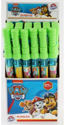 Mydlové bubliny Paw Patrol Sword 120 ml My Bubble Red