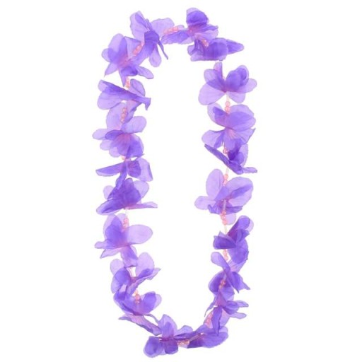 HAVAJSKÝ náhrdelník fialová ALOHA BUTTERFLIES ľalia