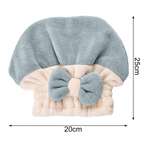 Čiapka s turbanom, uterák na sušenie vlasov s mikrovláknom