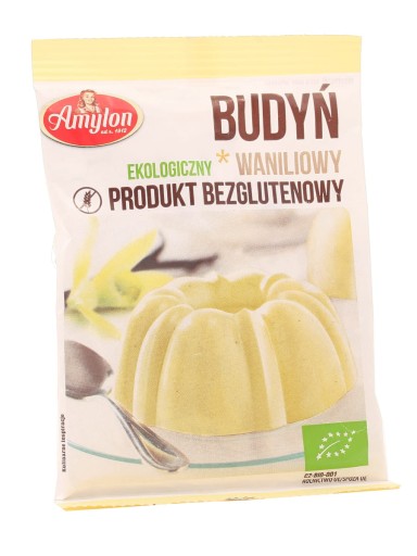 AMYLON BIO bezlepkový vanilkový puding 40g