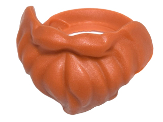 Lego New brada a fúzy tmavé Orange C. orange 93223