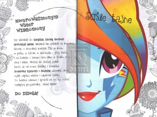 SEKRETÁRKA My little Pony journal, diár - DK