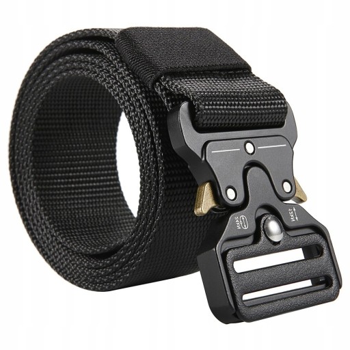 VOJENSKÝ TAKTICKÝ OPASOK na nohavice SURVIVAL vojenský opasok QR BUCKLE silná