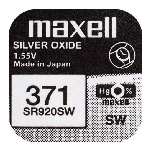 BATÉRIA MAXELL SR9020SW 371