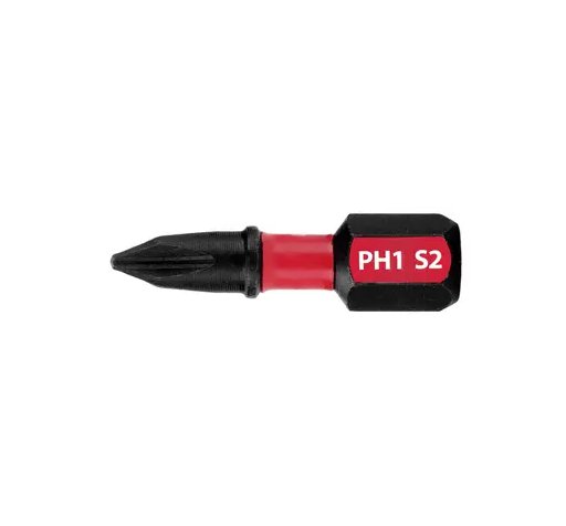 Silný magnetický hrot bitu PH1 25mm ČIERNA