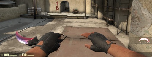 INDONESIA KARAMBIT Nôž RAINBOW CAW CSGO 19 cm