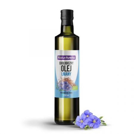 ĽANOVÝ OLEJ LISOVANÝ ZA STUDENA, BIO 250 ml - NATURAVENA