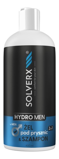 Solverx Hydro Men Gel & Shampoo 2v1 400ml