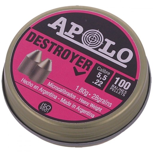 Apolo Destroyer Extra Heavy pelety 5,5mm 100 ks