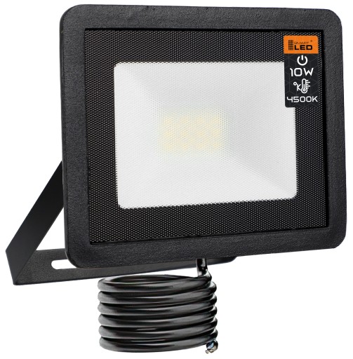 SLIM LED reflektor 10W halogénová lampa čierna