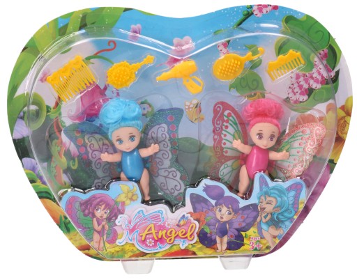 BÁBIKA s krídlami FAIRY mini bábika 11cm