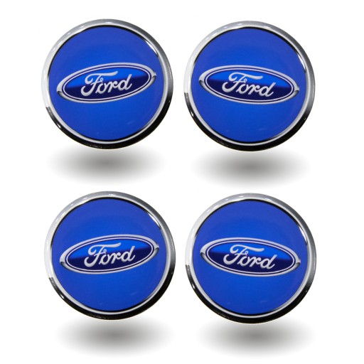 Emblémy, nálepky na kryty, ráfiky, odznaky, stredové kryty, Ford pre autá