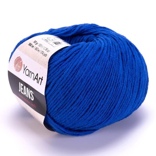 YarnArt Jeans 47 chrpa modrá 50g/160m