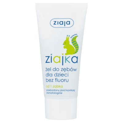ZIAJA ZIAJKA Dentálny gél pre deti proti fluoridu 50 ml