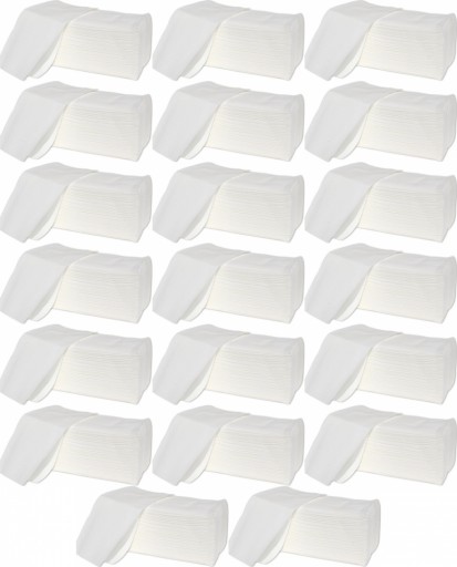 ZZ-ZKLADANÁ PAPIEROVÁ UTERÁK, BIELA 200 listov x2