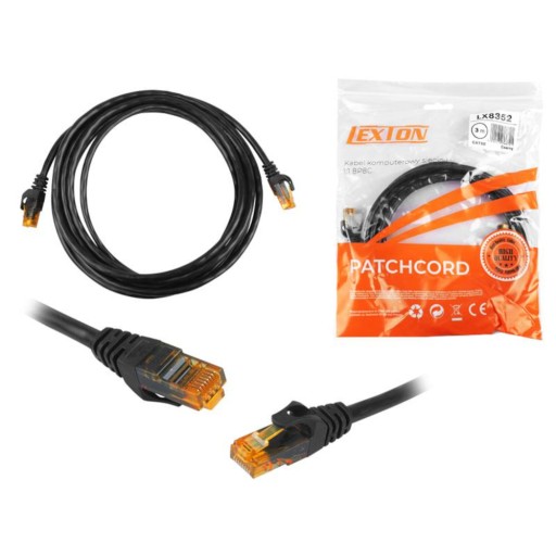 3m SIEŤOVÝ KÁBEL 1:1 8P8C LX8352 CAT6E
