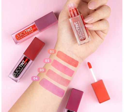 Golden Rose Tint na pery a líčka JuicyTint 5,2 ml č. 01 Peach Sorbe