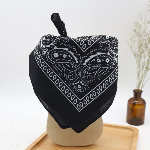 BANDAMSCARF, BANDANASCARF, BLACK