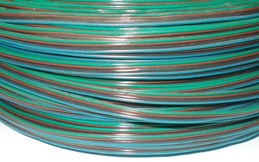Kábel YTDWYd kábel 4x0,5mm (9) Páska Farba 10m